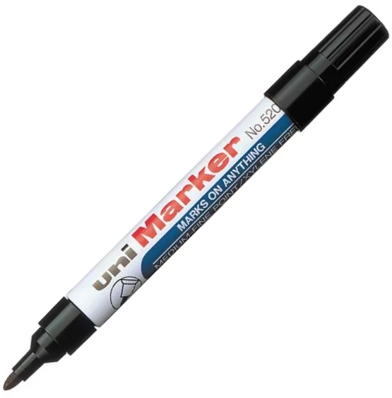 UNİ KOLİ MARKÖRÜ 1-3 NO.520F SİYAH