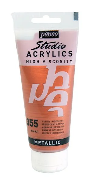 PEBEO AKRİLİK BOYA STUDIO 100 ML 832*355 IRIDESCENT COPPER