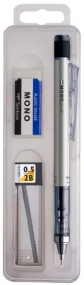 TOMBOW VERSATİL KALEM MONO GRAPH OKUL SETİ 0.5 GÜMÜŞ KUTULU