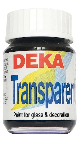 DEKA CAM BOYASI TRANSPARENT 25 ML ORANGE 10 DK-02210