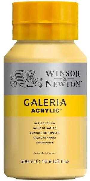 W&amp;N AKRİLİK BOYA GALERIA 500 ML NAPLES YELLOW 422 WN-2150422