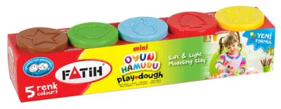 FATİH OYUN HAMURU MİNİ 5 RENK FA50075OH00