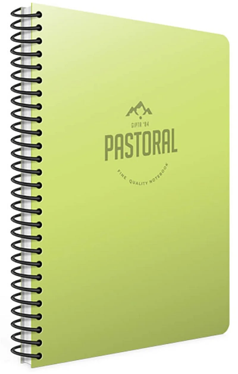 GIPTA DEFTER PASTORAL A4 SPİRALLİ PP KAPAK 72 YP. DÜZ 3243