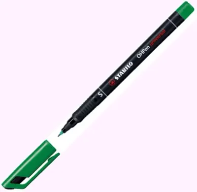 STABILO ASETAT KALEMİ OHP SUPER FINE YEŞİL 841/36