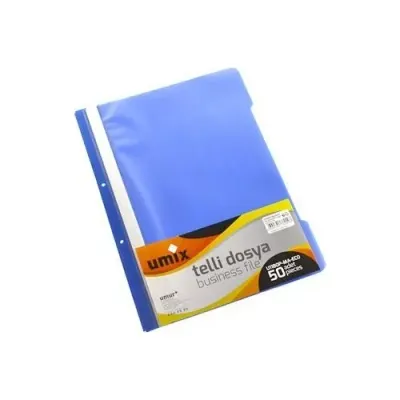UMIX TELLİ DOSYA 50 Lİ LACİVERT U1180P-LA