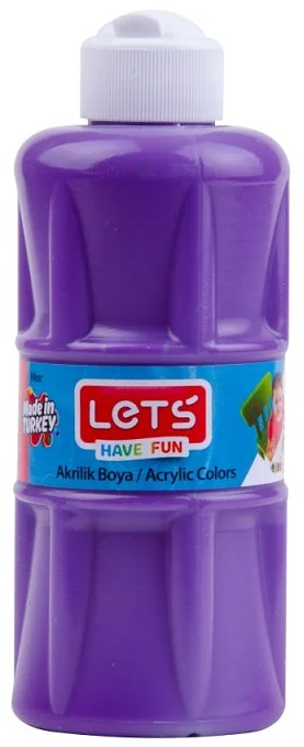 LETS AKRİLİK BOYA 250 ML MOR L-5705