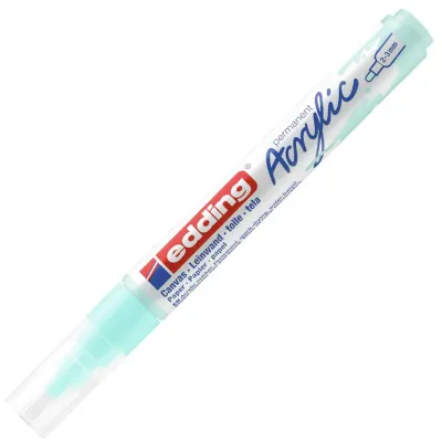 EDDING AKRİLİK MARKÖR ORTA UÇLU E-5100 PASTEL MAVİ 916