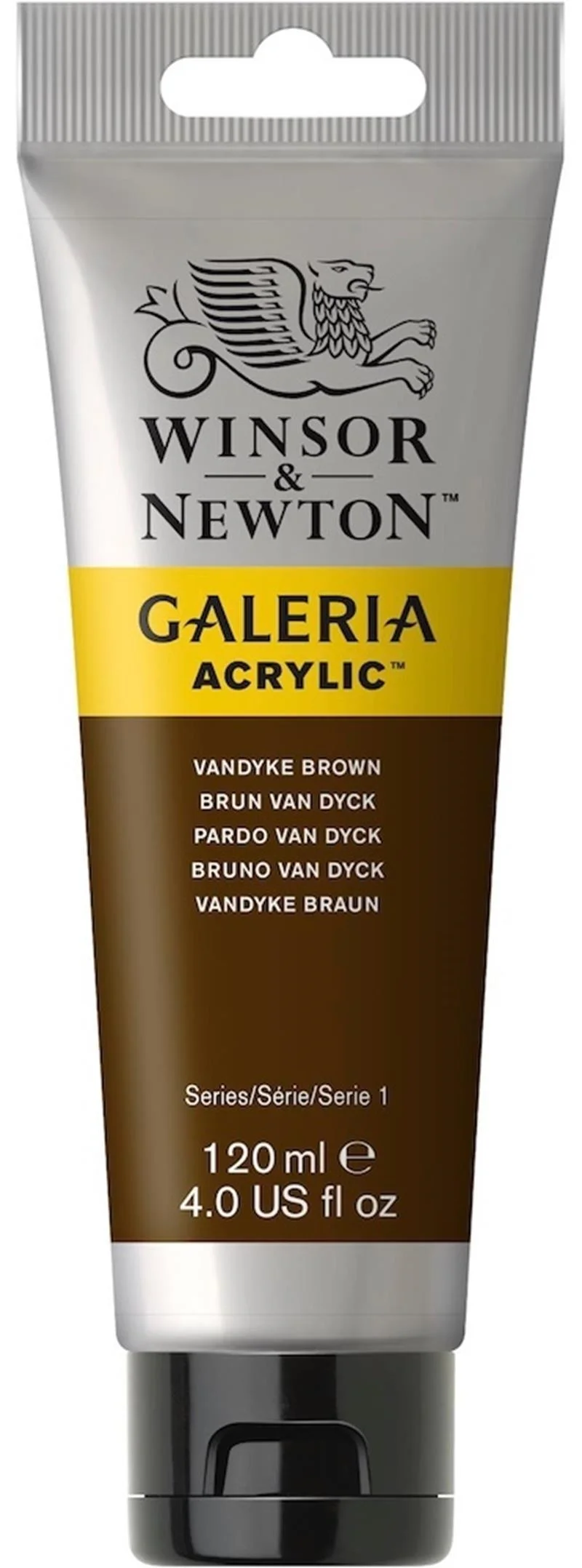 W&amp;N AKRİLİK BOYA GALERIA 120 ML VANDYKE BROWN 676 WN-2131676