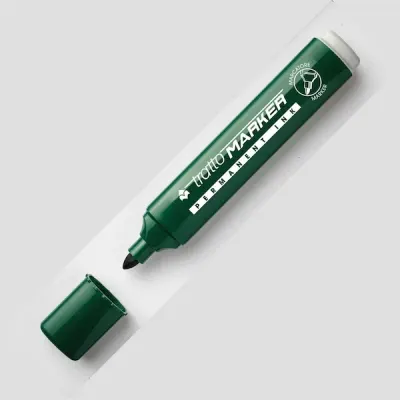 TRATTO PERMANENT MARKÖR YUVARLAK UÇ YEŞİL 841204
