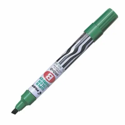 PILOT PERMANENT MARKER KESİK UÇ YEŞİL SCA-B-G