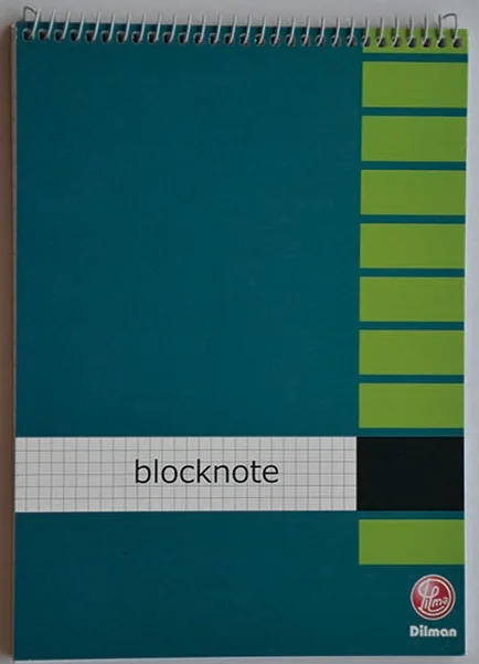 DİLMAN BLOKNOT SPİRALLİ KARTON KAPAK A4 80 YP ÇİZGİLİ 2220