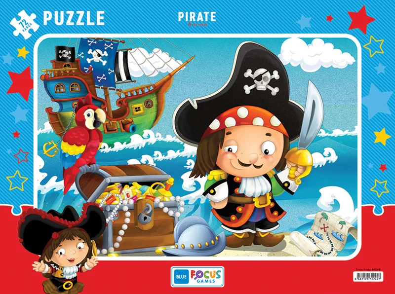 BLUE FOCUS PUZZLE 72 PARÇA KORSAN BF249