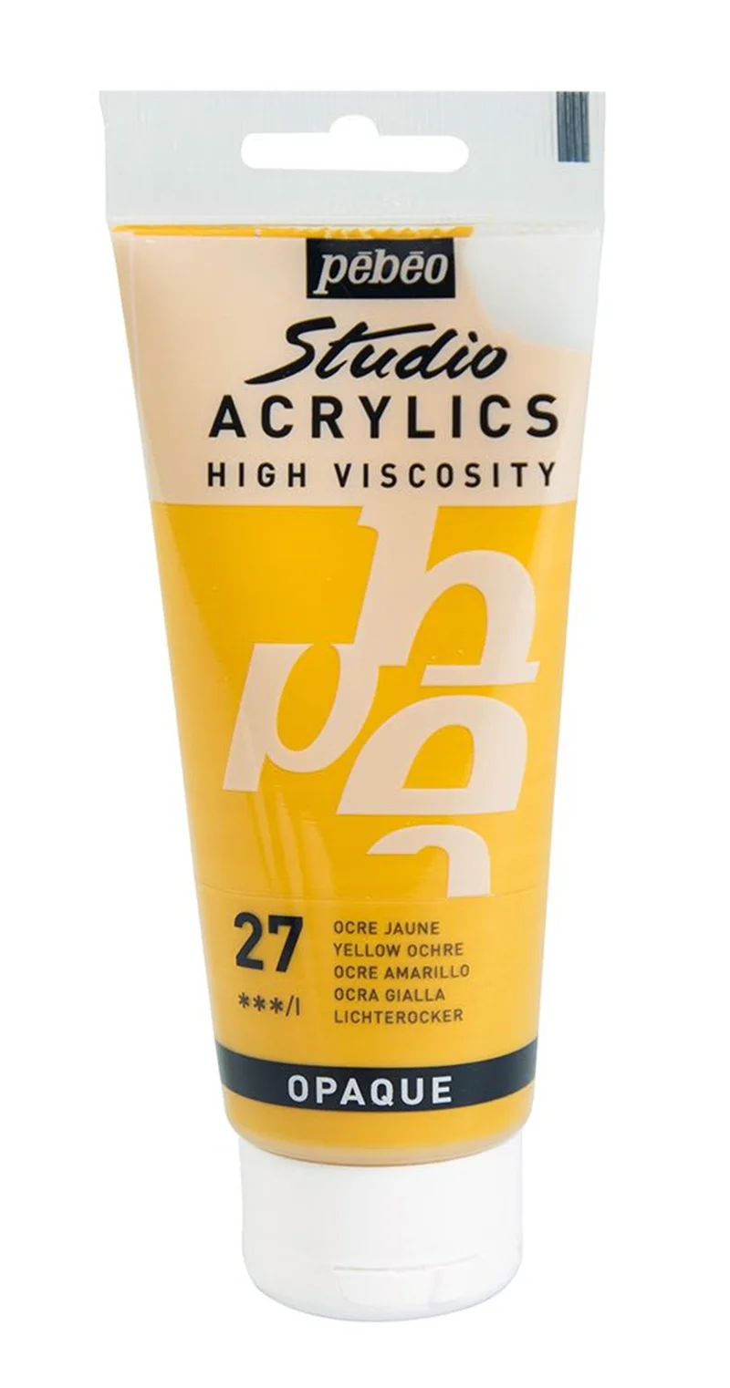 PEBEO AKRİLİK BOYA STUDIO 100 ML 831*27 YELLOW OCHRE