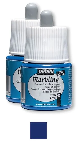 PEBEO EBRU BOYASI MARBLING 45 ML 130*04 ULTRAMARINE BLUE
