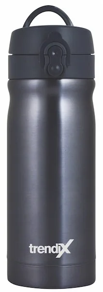 TRENDIX MATARA ÇELİK İÇLİ 350 ML KOYU GRİ U1800-KG
