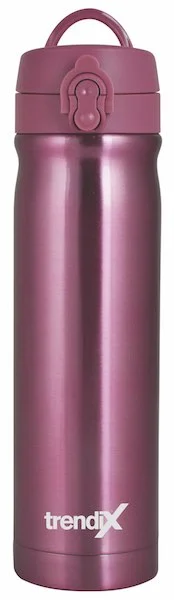 TRENDIX MATARA ÇELİK İÇLİ 500 ML TOZ PEMBE U5000-TP