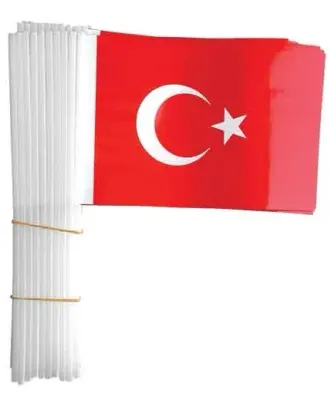 BUKET BAYRAK SOPALI TÜRK 80 Lİ 12x22,5cm BKT-301