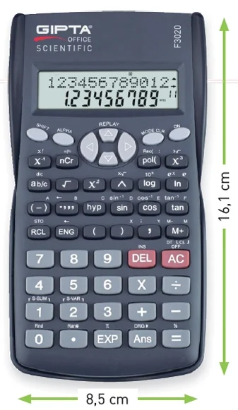 GIPTA HESAP MAKİNESİ 12 HANE FONKSİYONLU F3020