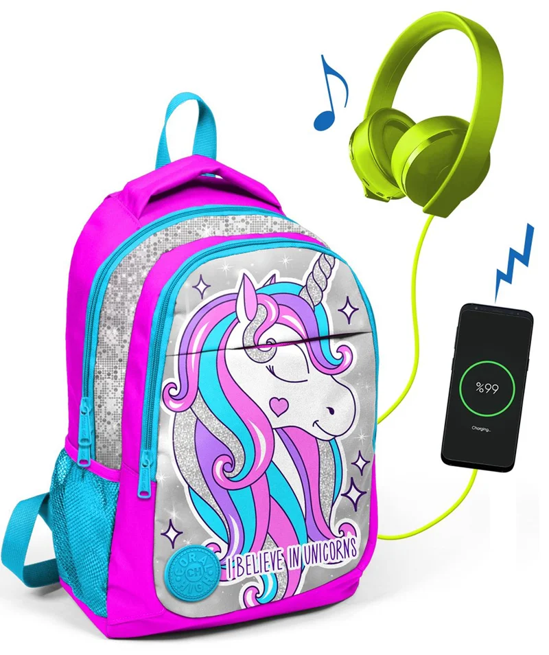 YAYGAN ÇANTA SIRT CORAL HIGH USB+AUX SOKETLİ 23412