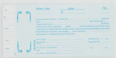 DİLMAN SENET EURO 100 LÜ 2312