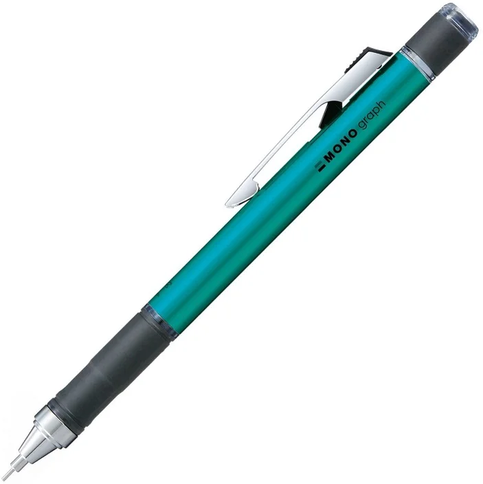 TOMBOW VERSATİL KALEM MONO GRAPH GRIP 0.5 PARLAK TURKUAZ BLS. T-DPA-141C