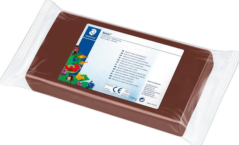 STAEDTLER KİL HAMURU NORIS 1 KG KAHVERENGİ 8421-7
