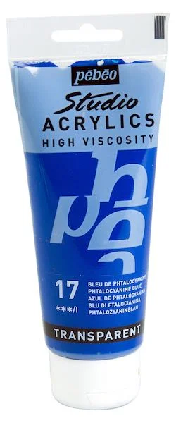 PEBEO AKRİLİK BOYA STUDIO 100 ML 831*17 PHTHOCYANINE BLUE