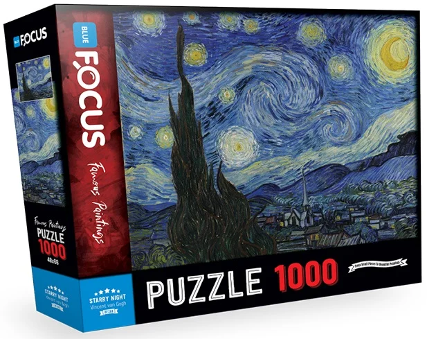 BLUE FOCUS PUZZLE 1000 PARÇA YILDIZLI GECELER BF269