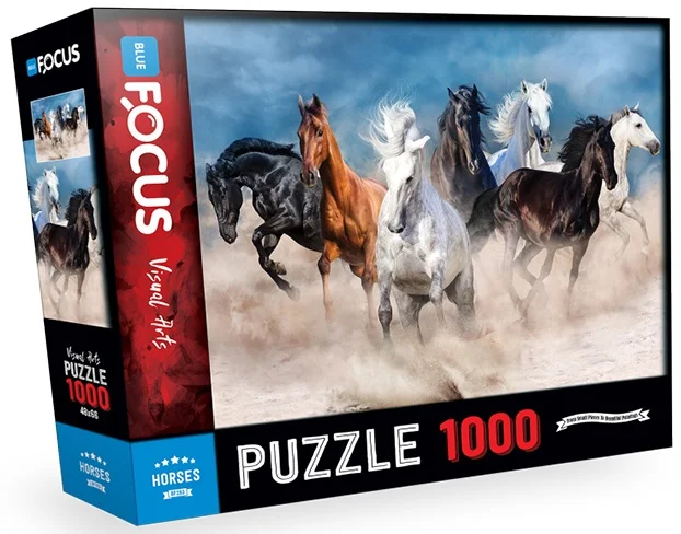 BLUE FOCUS PUZZLE 1000 PARÇA ATLAR BF293