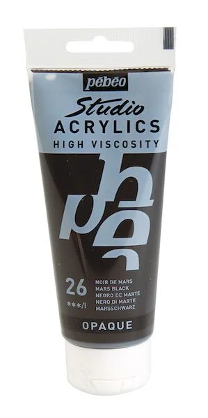 PEBEO AKRİLİK BOYA STUDIO 100 ML 831*26 MARS BLACK