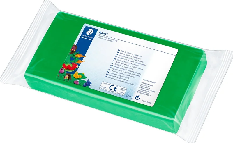 STAEDTLER KİL HAMURU NORIS 1 KG YEŞİL 8421-5