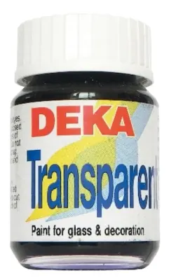 DEKA CAM BOYASI TRANSPARENT 25 ML KARMIN 20 DK-02220