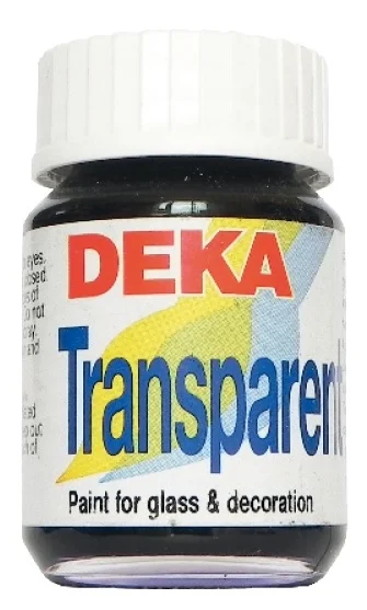 DEKA CAM BOYASI TRANSPARENT 25 ML KARMIN 20 DK-02220