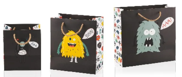 GIPTA ÇANTA SETİ B5 6 LI MONSTER BG18760