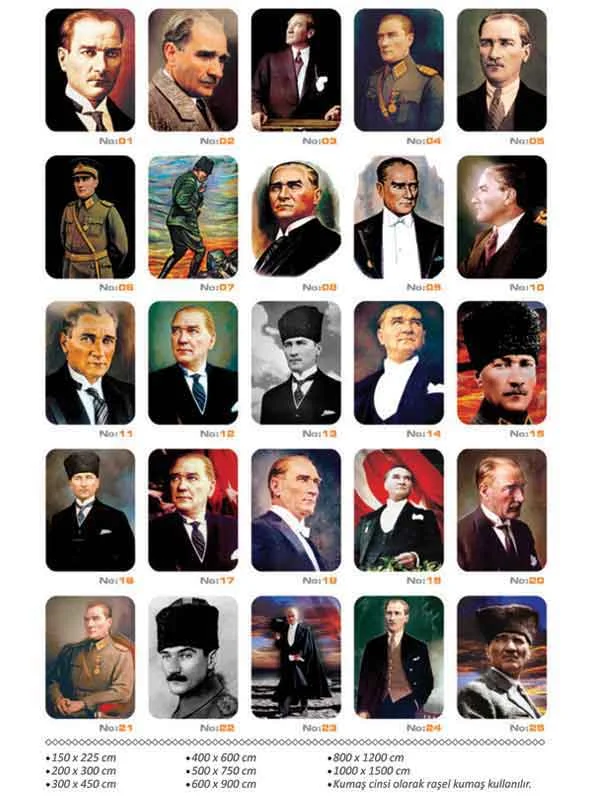 BUKET ATATÜRK POSTERİ 500X750 BKT-147