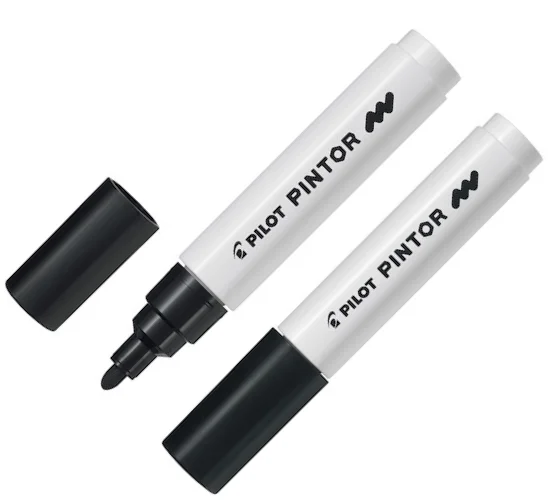 PILOT DEKORASYON KALEMİ PINTOR M SİYAH SW-PT-M-B