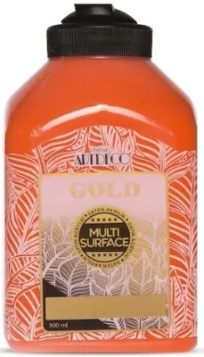 ARTDECO AKRİLİK BOYA GOLD MULTI-SURFACE 500 ML TURUNCU Y-G70L-215