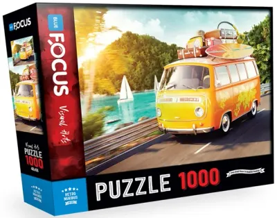 BLUE FOCUS PUZZLE 1000 PARÇA RETRO MINIBUS BF292