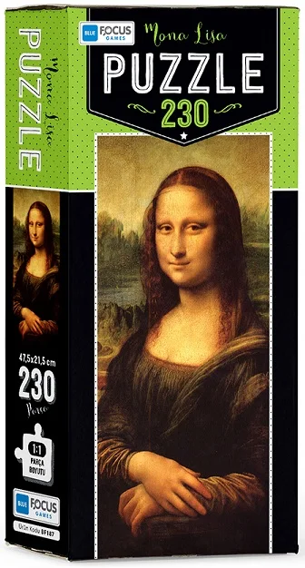 BLUE FOCUS PUZZLE 230 PARÇA MONA LISA BF187