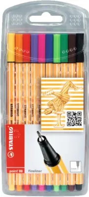 STABILO GLISS KALEM POINT 88 SET 10 RENK ASKILI PAKET 8810