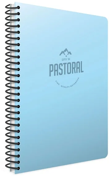 GIPTA DEFTER PASTORAL 17x24 SPİRALLİ PP KAPAK 96 YP. DÜZ 3616