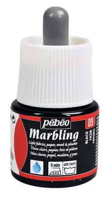 PEBEO EBRU BOYASI MARBLING 45 ML 130*09 BLACK