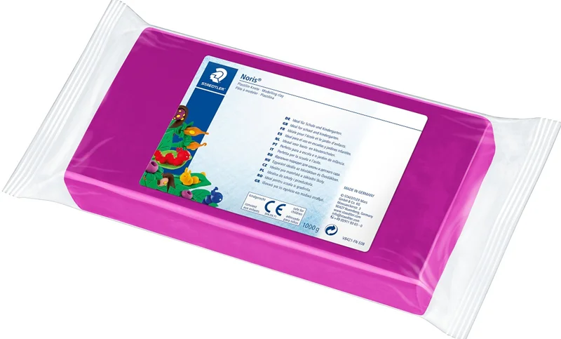 STAEDTLER KİL HAMURU NORIS 1 KG MOR 8421-61