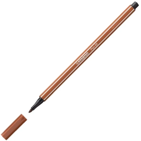 STABILO KEÇELİ KALEM PEN 68 KAN KIRMIZI 68/38