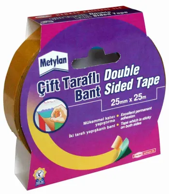 PATTEX ÇİFT TARAFLI BANT ŞEFFAF 25 MM x 25 MT 1871244