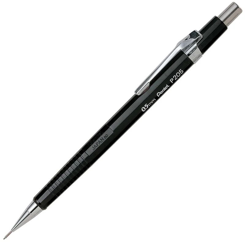 PENTEL VERSATİL KALEM TEKNİK ÇİZİM P205 0.5 SİYAH Y P205-A