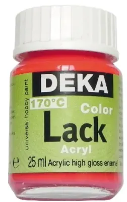 DEKA SERAMİK BOYASI 25 ML RUBIN 19 DK-10219