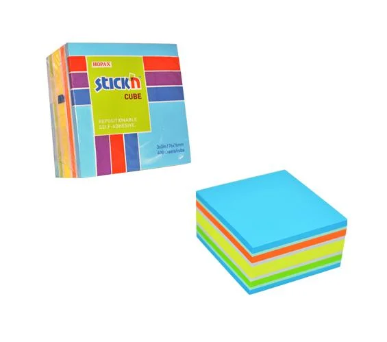 GIPTA YAPIŞKANLI NOT KAĞIDI 76x76 5 NP MİX-B 400 YP. 2153800