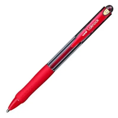 UNİ TÜKENMEZ KALEM LAKNOCK SN-100 1.4 KIRMIZI