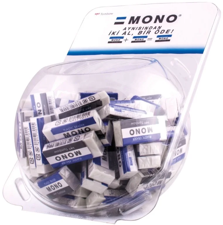 TOMBOW SİLGİ MONO KAVANOZLU SET 160 LI 01A T-ST-K2-MONO-01